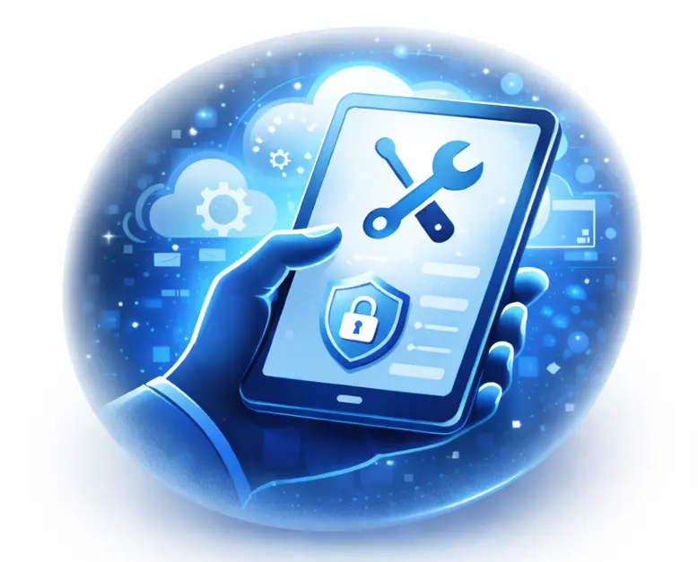 IT Sicherheit Illustration