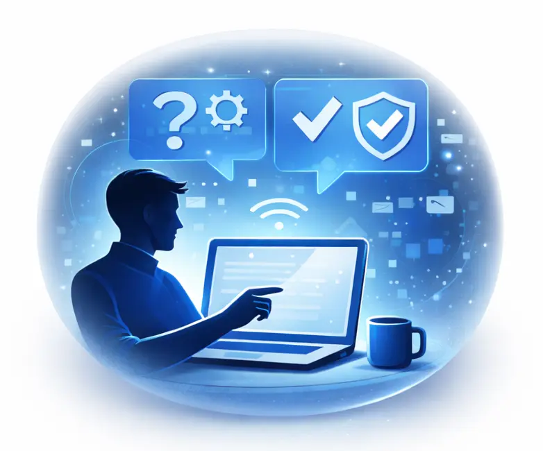 IT Support Illustration